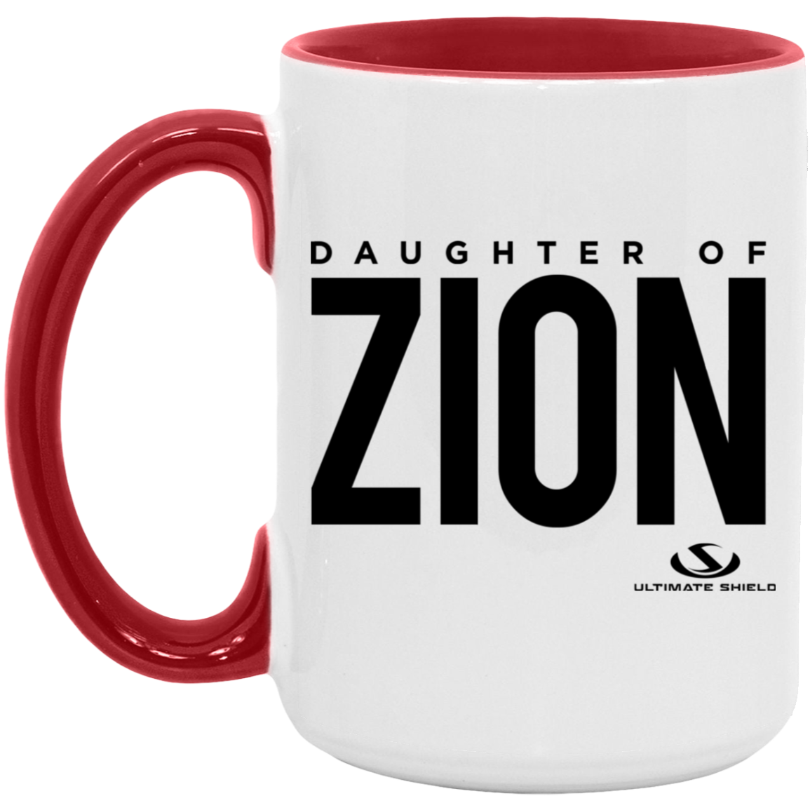 DAUGHTER OF ZION 15oz. Accent Mug - The Shield of Light