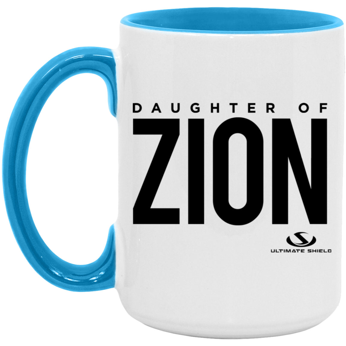 DAUGHTER OF ZION 15oz. Accent Mug - The Shield of Light