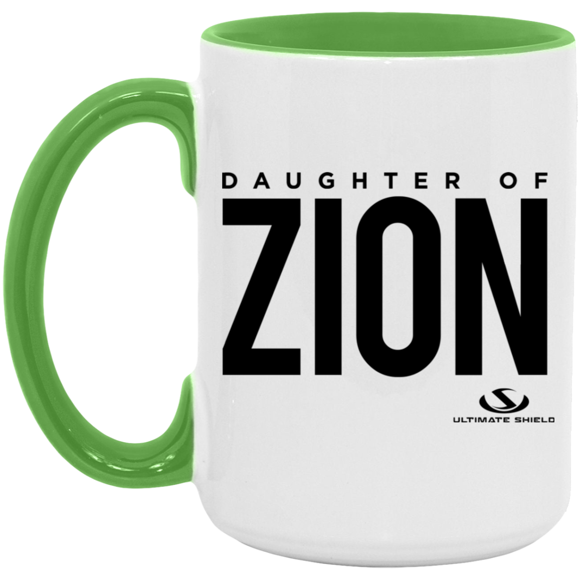 DAUGHTER OF ZION 15oz. Accent Mug - The Shield of Light