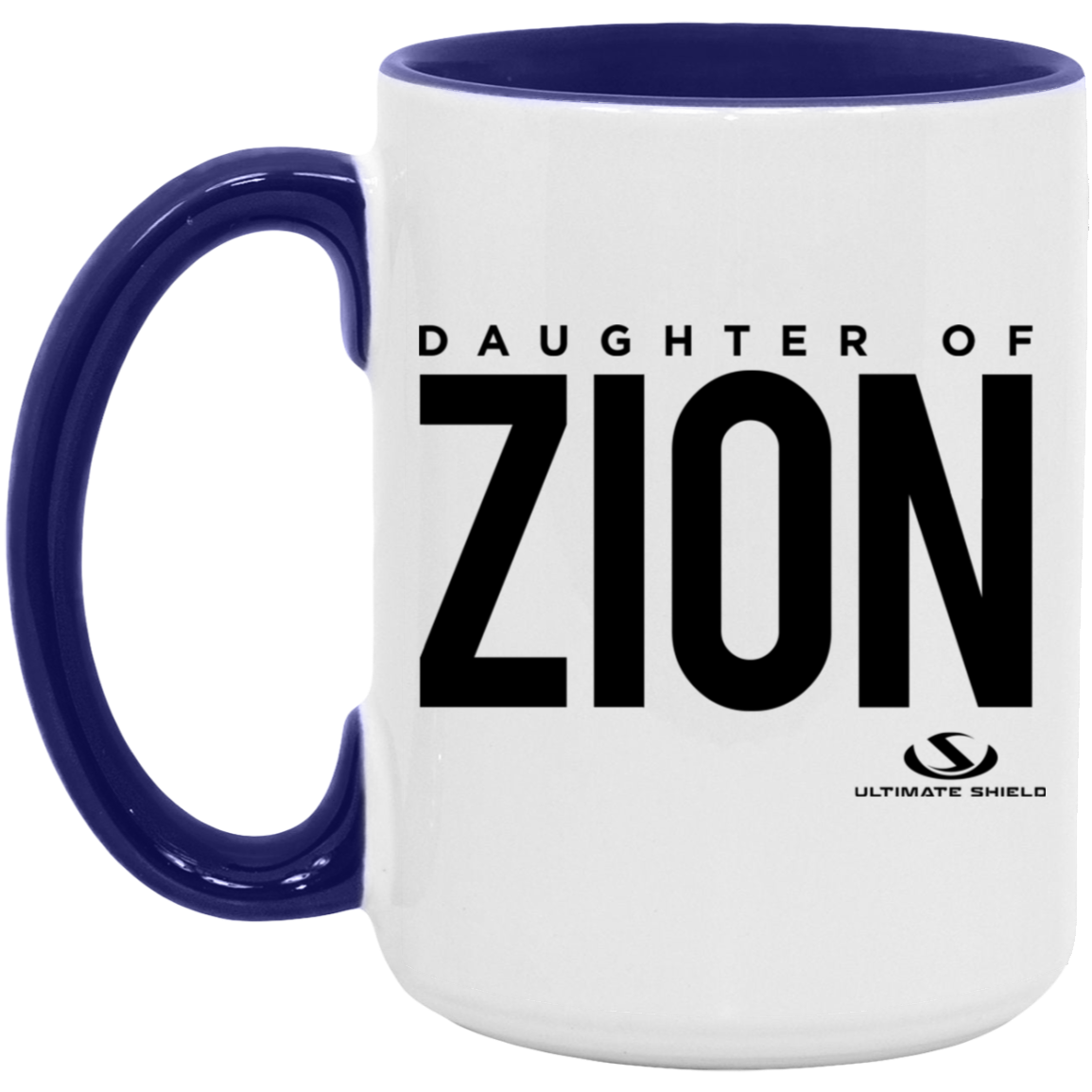 DAUGHTER OF ZION 15oz. Accent Mug - The Shield of Light