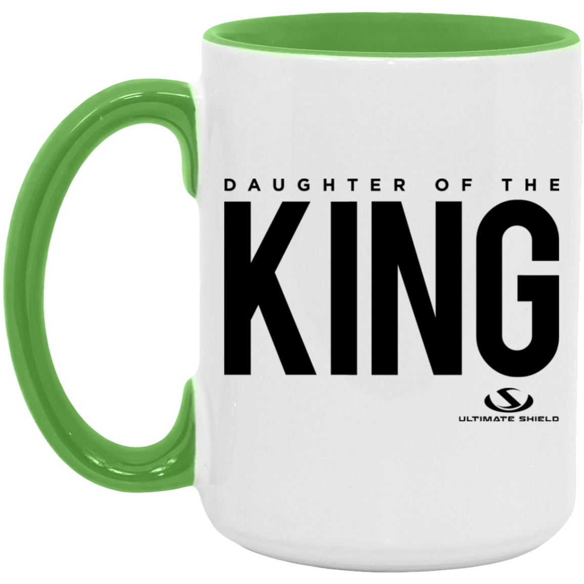 DAUGHTER OF ZION 15oz. Accent Mug - The Shield of Light