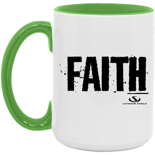 FAITH 15oz. Accent Mug - The Shield of Light