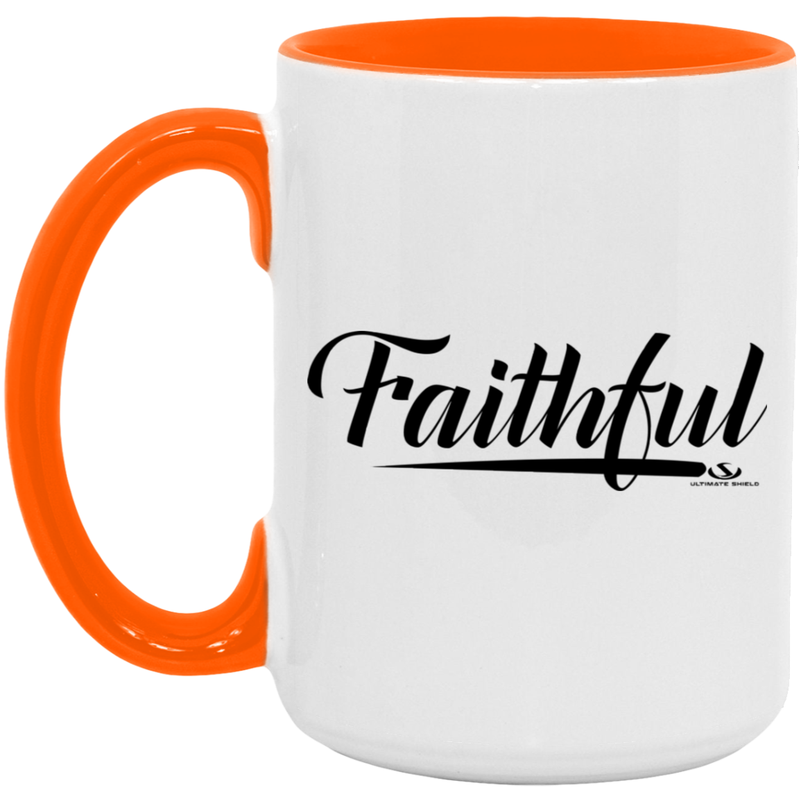 FAITHFUL 15oz. Accent Mug - The Shield of Light