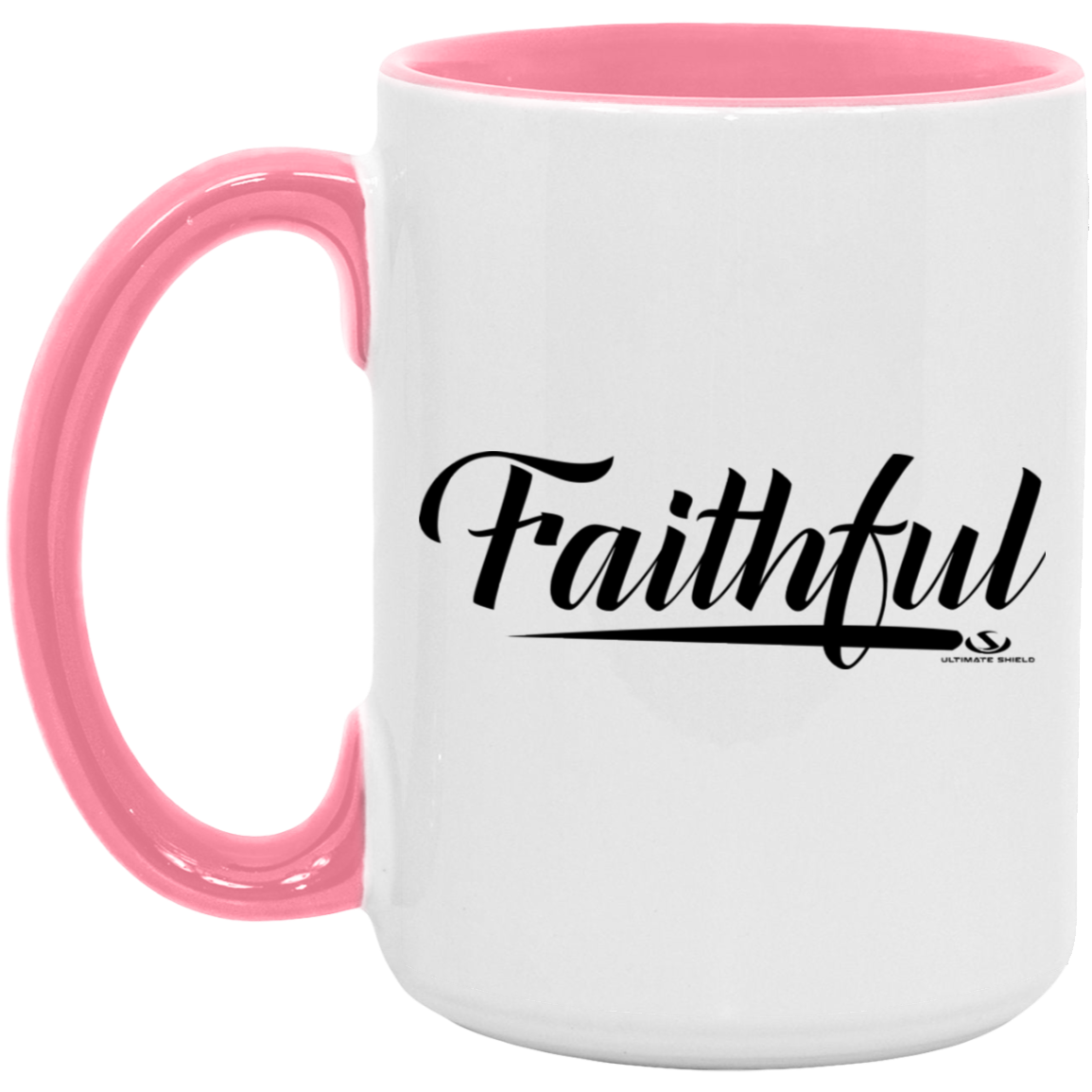 FAITHFUL 15oz. Accent Mug - The Shield of Light