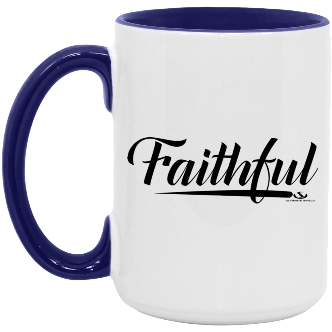 FAITHFUL 15oz. Accent Mug - The Shield of Light