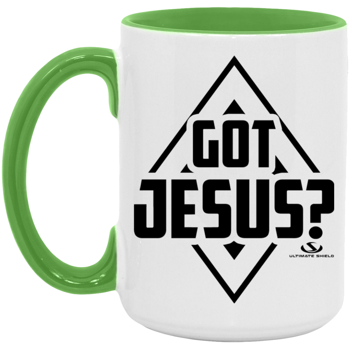 GOT JESUS 5OZ 15oz. Accent Mug - The Shield of Light