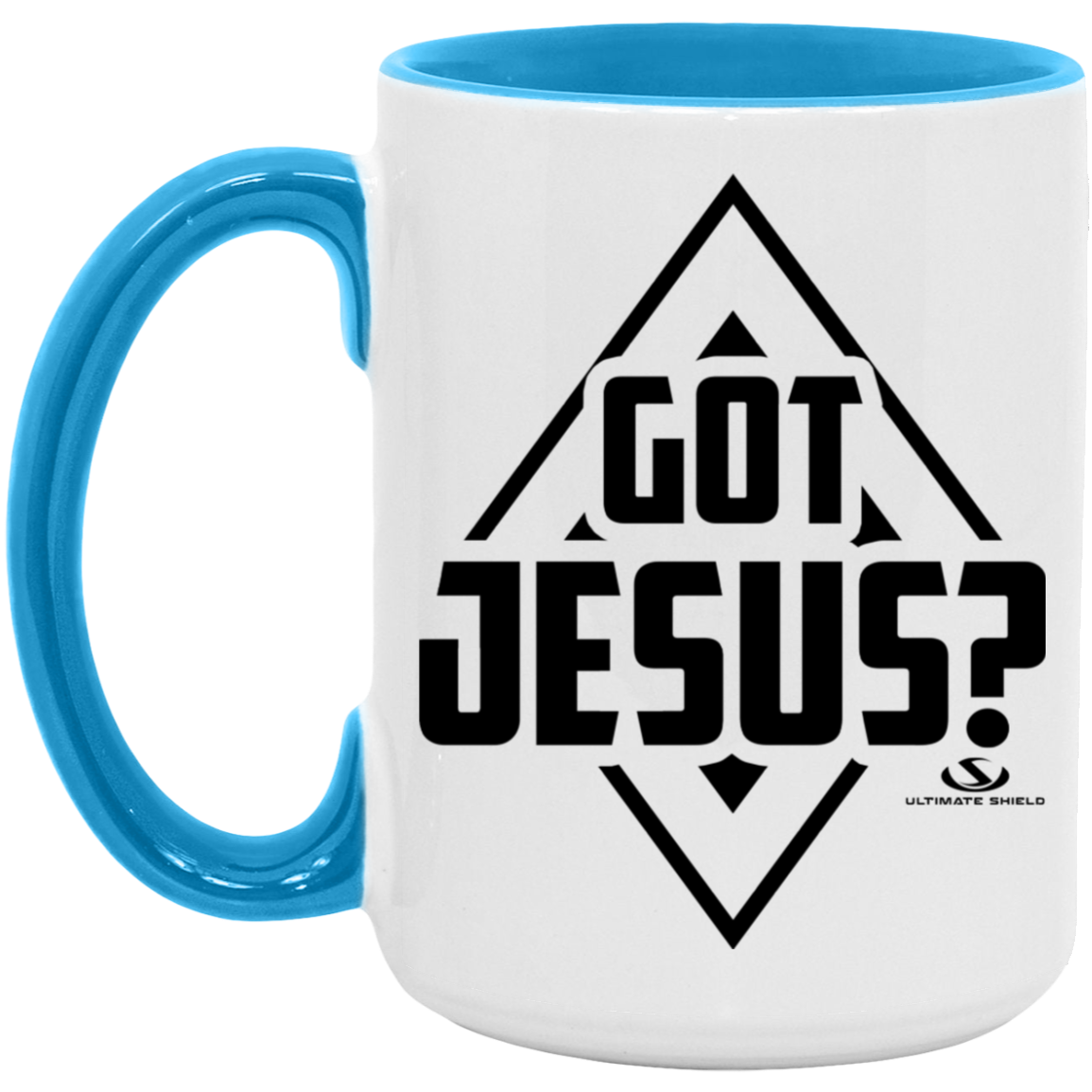 GOT JESUS 5OZ 15oz. Accent Mug - The Shield of Light
