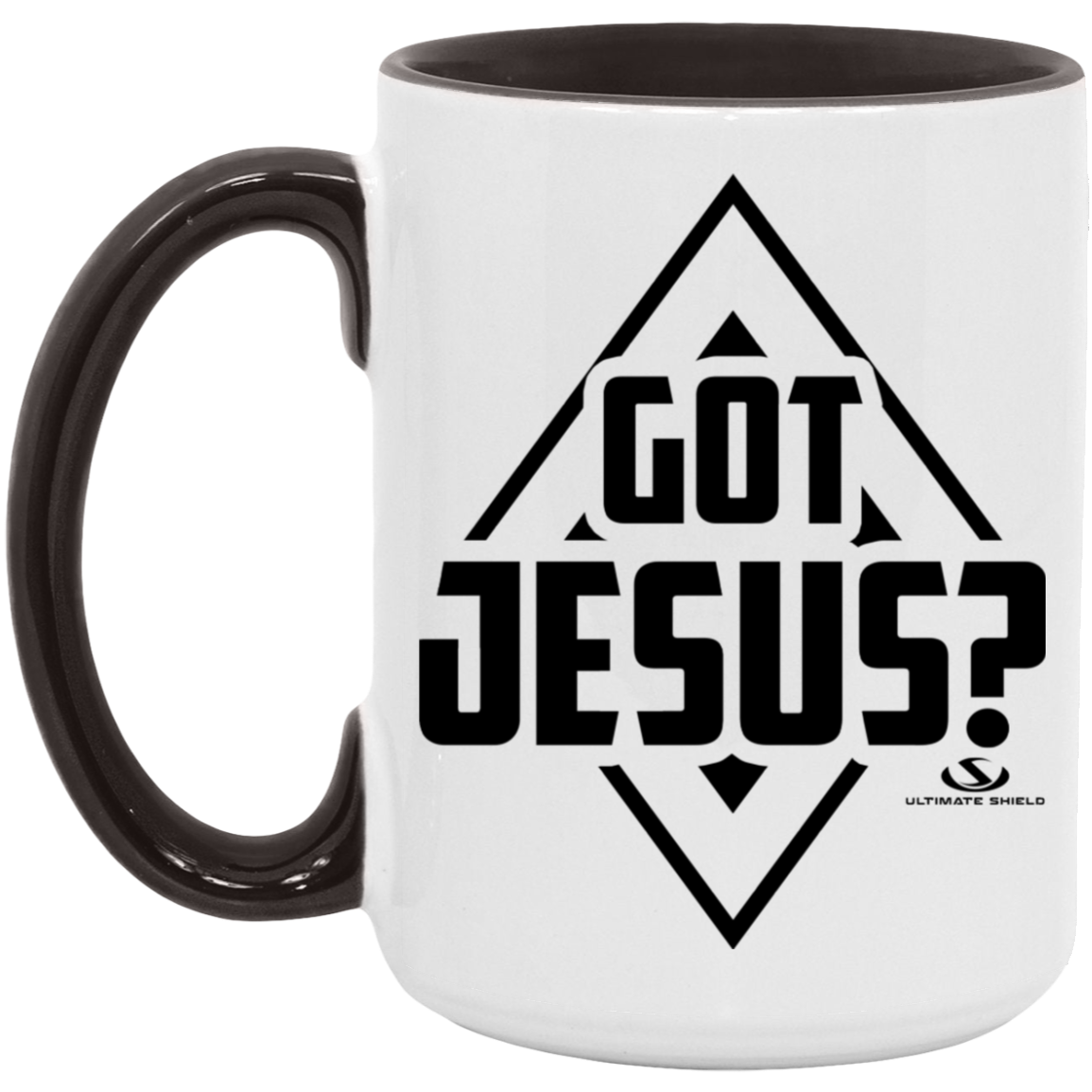 GOT JESUS 5OZ 15oz. Accent Mug - The Shield of Light