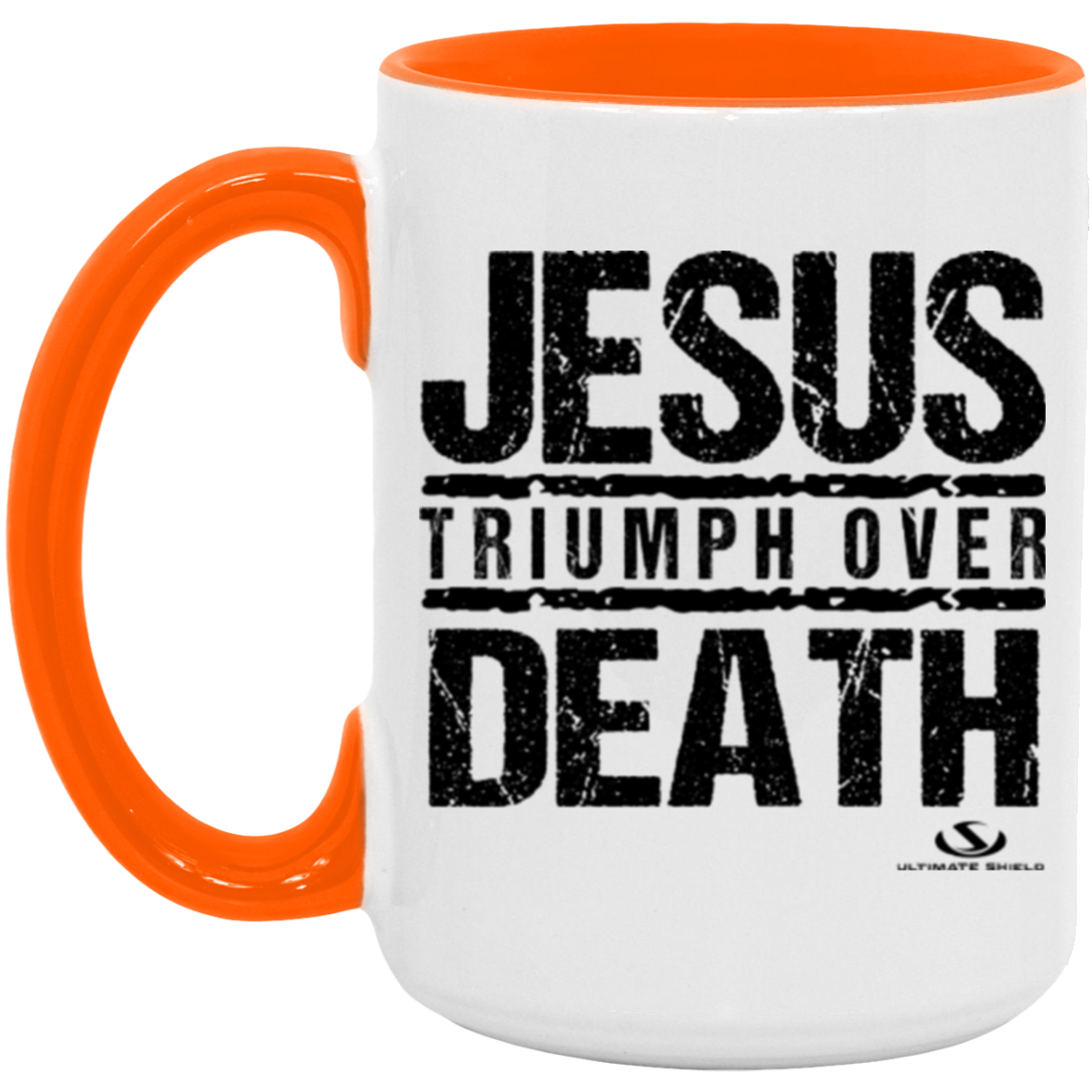 JESUS TRIUMPH OVER DEATH 15oz. Accent Mug - The Shield of Light