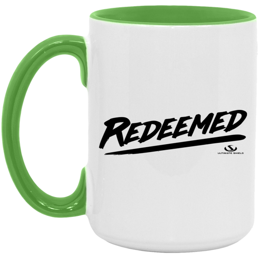 REDEEMED 15oz. Accent Mug - The Shield of Light