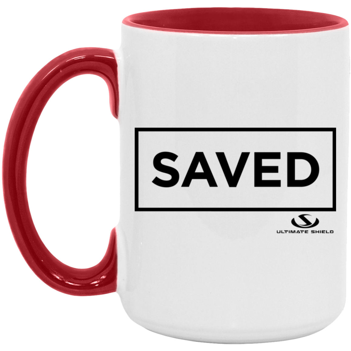 SAVED 15oz. Accent Mug - The Shield of Light