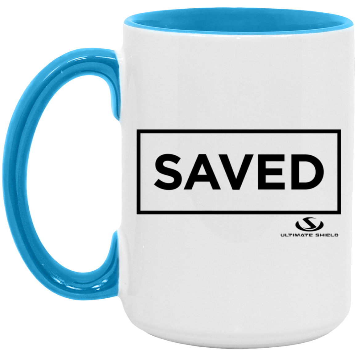 SAVED 15oz. Accent Mug - The Shield of Light