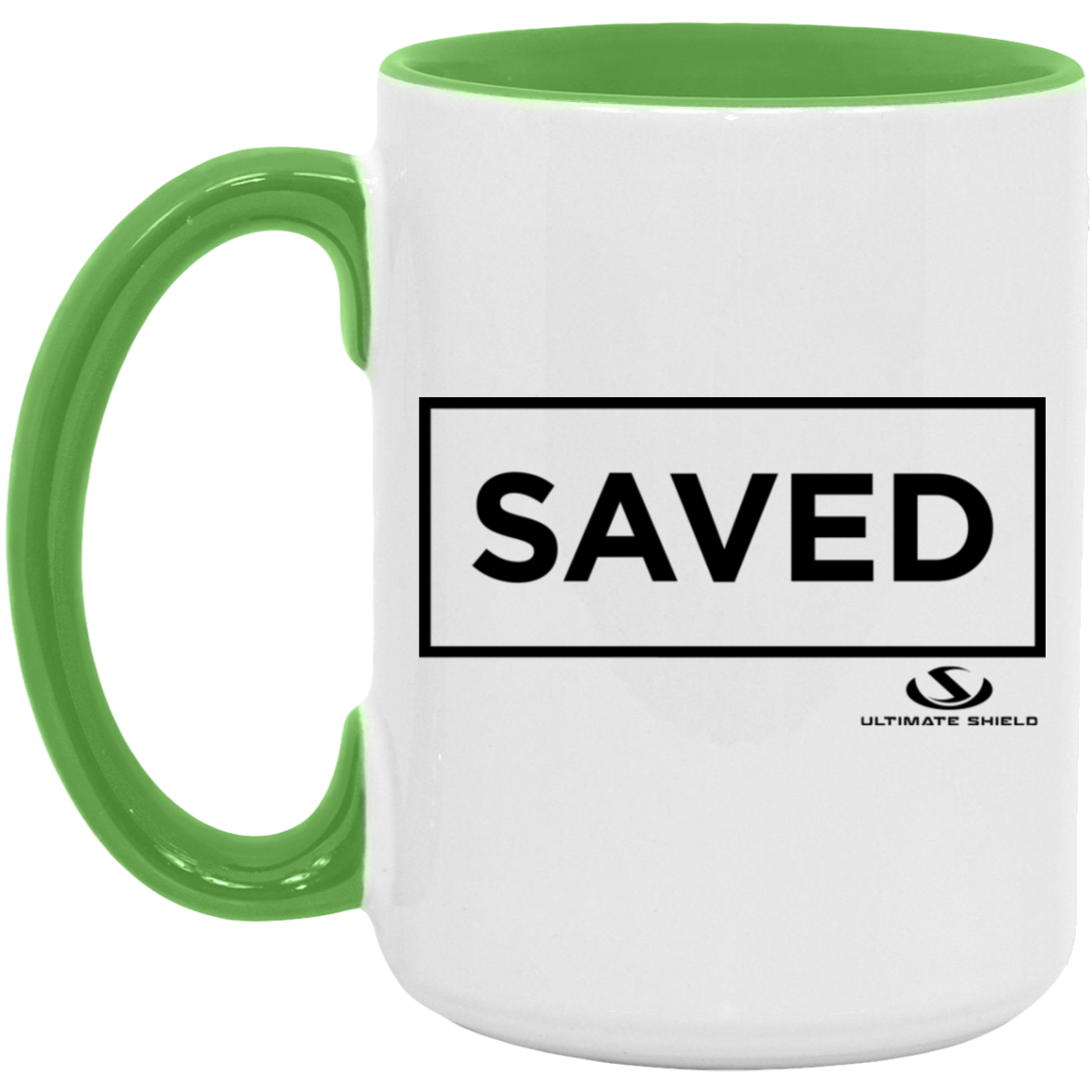 SAVED 15oz. Accent Mug - The Shield of Light