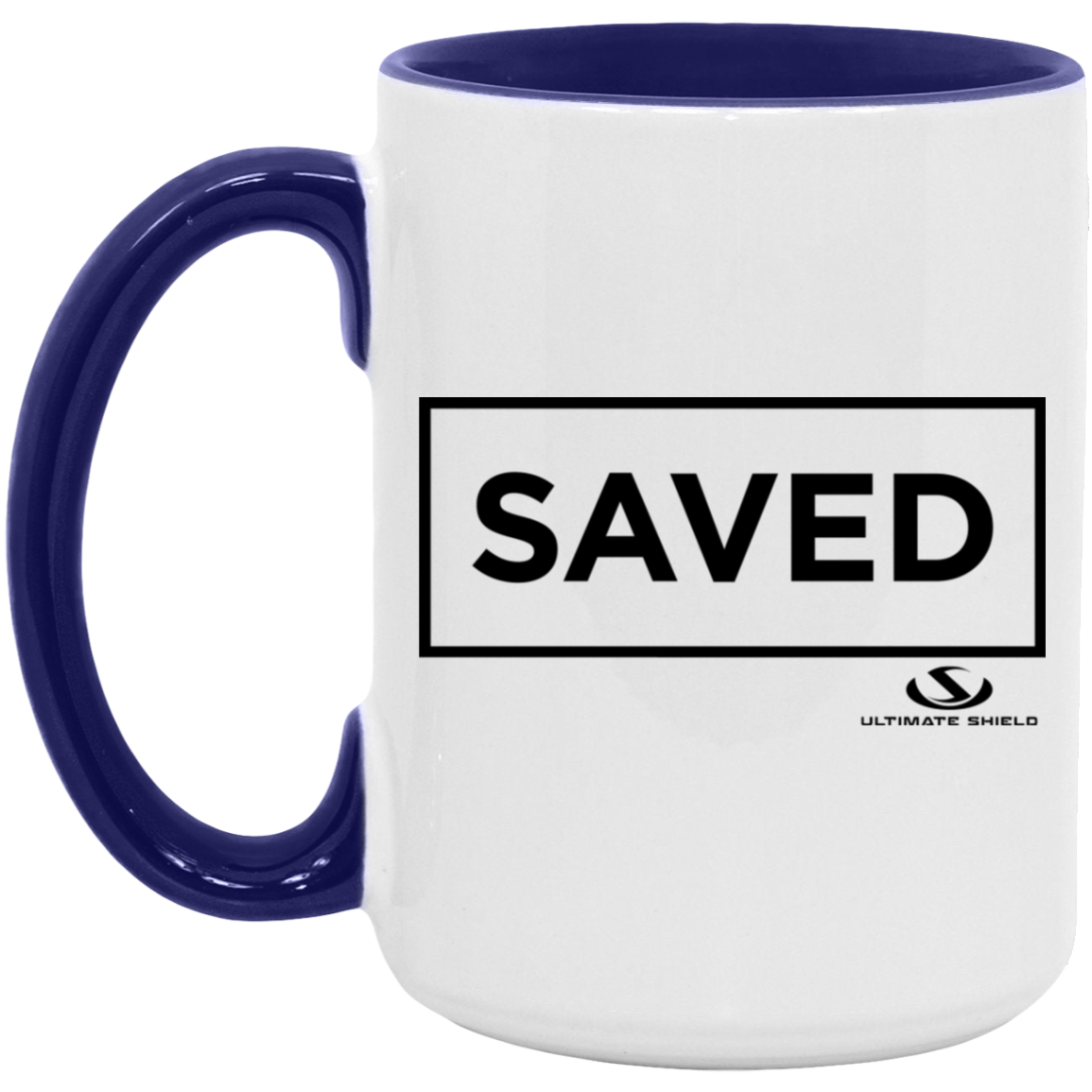 SAVED 15oz. Accent Mug - The Shield of Light