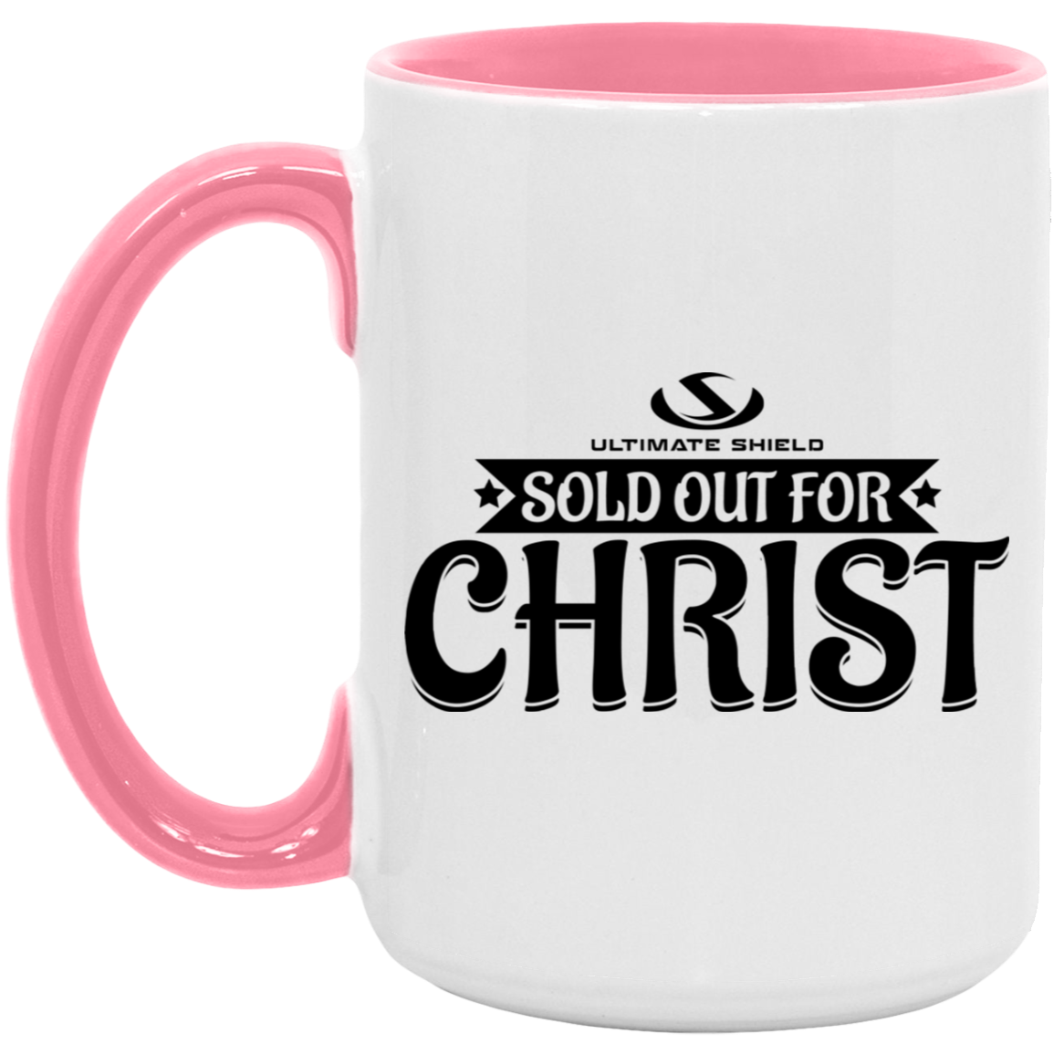 SOLD OUT FOR CHRIST 15oz. Accent Mug - The Shield of Light